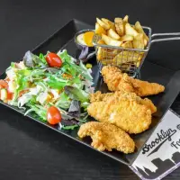 Assiette Poulet Pané