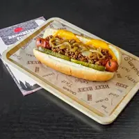 Hot dog Chicago simple