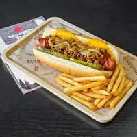 Menu hot dog Chicago