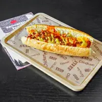 Hot dog new-yorkais simple