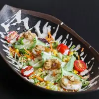 Grande salade de chèvre